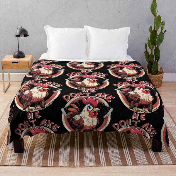 Item preview, Don't Axe Me Funny Chicken For Dark Colors designed and sold by designsmostfowl.