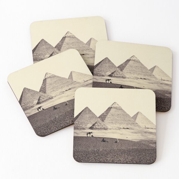 Item preview, The Pyramids of El-Geezeh, from the South-West, 1858 designed and sold by kathrynhw.