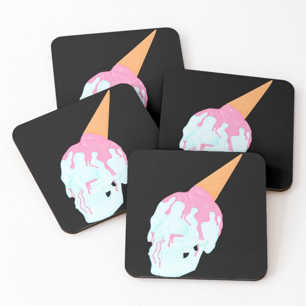 Item preview, Melted Ice Cream Skull designed and sold by Jupiterthesloth.