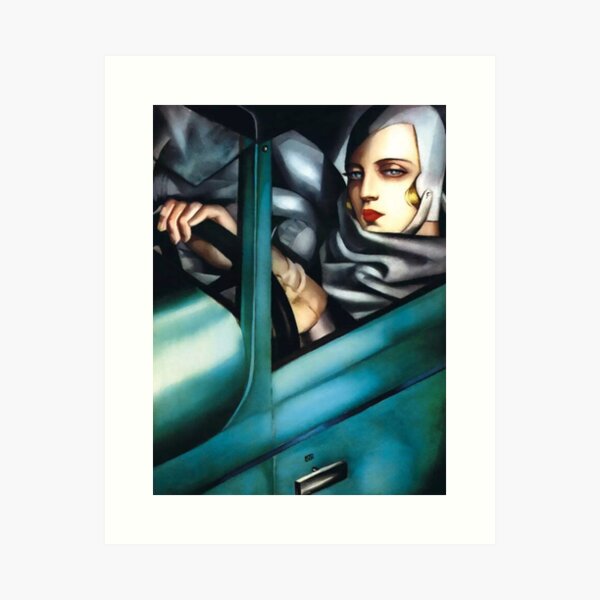 Self-Portrait by De Lempicka Art Print