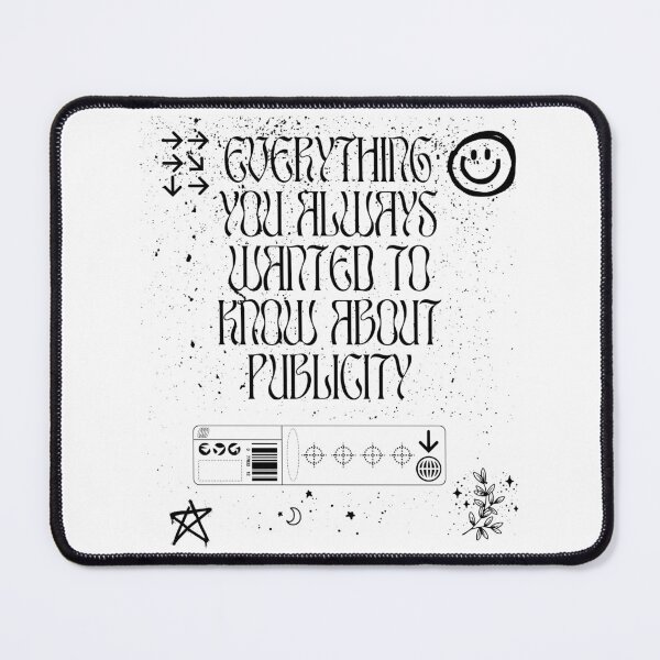 Item preview, everything you always wanted to know about publicity BLACK designed and sold by STOREMAAR.