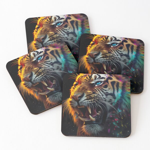 Item preview, Tiger (Style - Paint Splatter) designed and sold by SlyTheGenius.