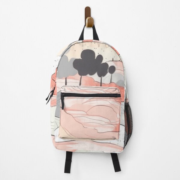 Item preview, Whimsical Pastel Landscape designed and sold by WildWho.