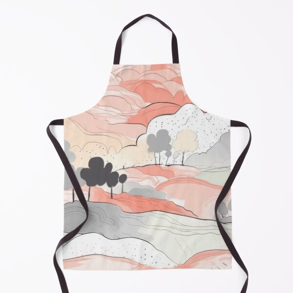 Item preview, Whimsical Pastel Landscape designed and sold by WildWho.