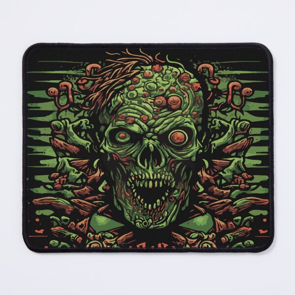 Item preview, Gruesome Zombie Head designed and sold by grimtower.