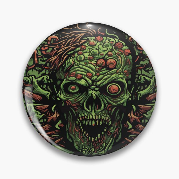 Item preview, Gruesome Zombie Head designed and sold by grimtower.