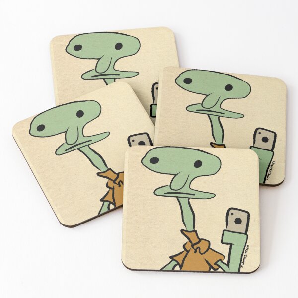 Item preview, Awkward Squidward #1 designed and sold by SugarSaltSpice.