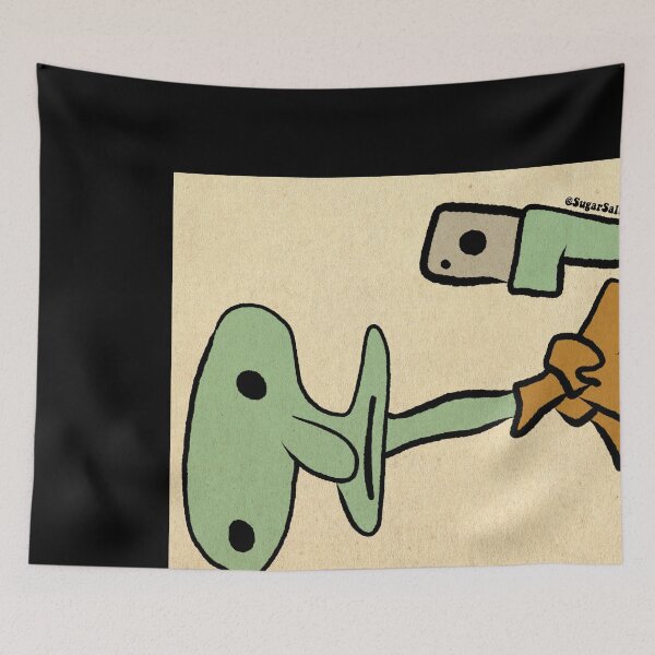 Item preview, Awkward Squidward #1 designed and sold by SugarSaltSpice.