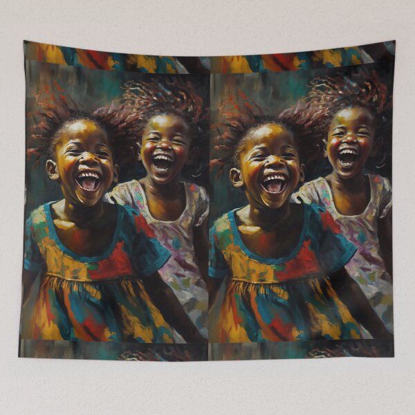 Item preview, Happy Children designed and sold by MidJourneymen.