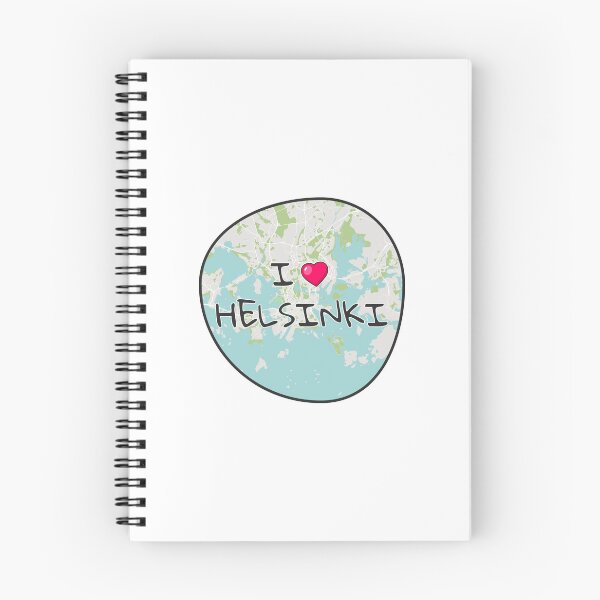 Item preview, I love Helsinki map designed and sold by Artsycle.