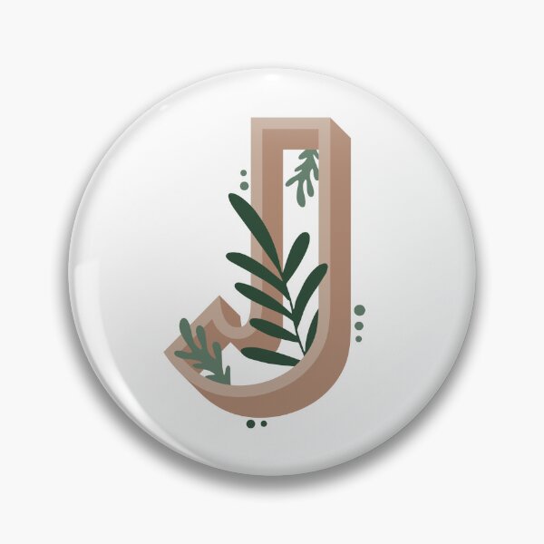 Item preview, Leafy Letter J designed and sold by samicreationss.