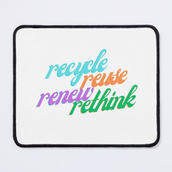 Item preview, Recycle Reuse Renew Rethink Crisis Environmental Activism designed and sold by YaSsHop ⭐️⭐️⭐️⭐️⭐️(100K).