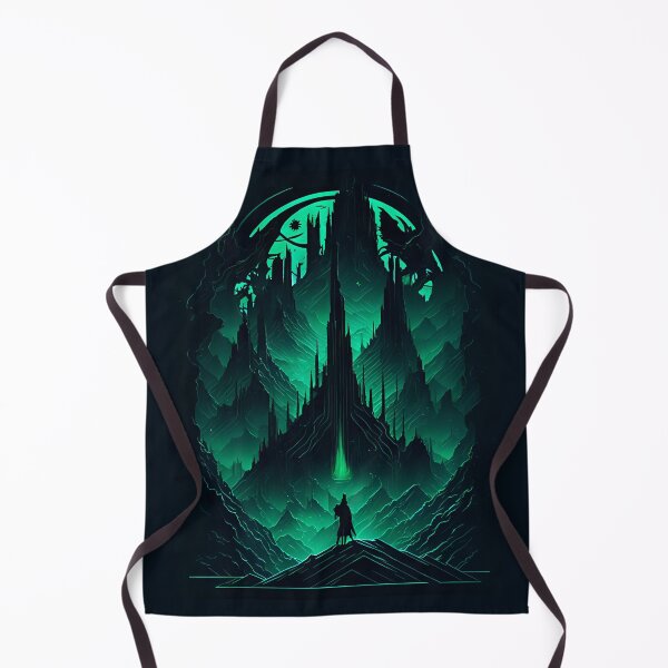 Item preview, Futuristic Cyber Space Mountains designed and sold by entwithanaxe.