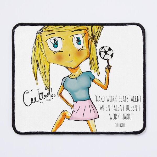 Item preview, Hard Work Beats Talent When Talent Doesn't Work Hard designed and sold by CutieMae.