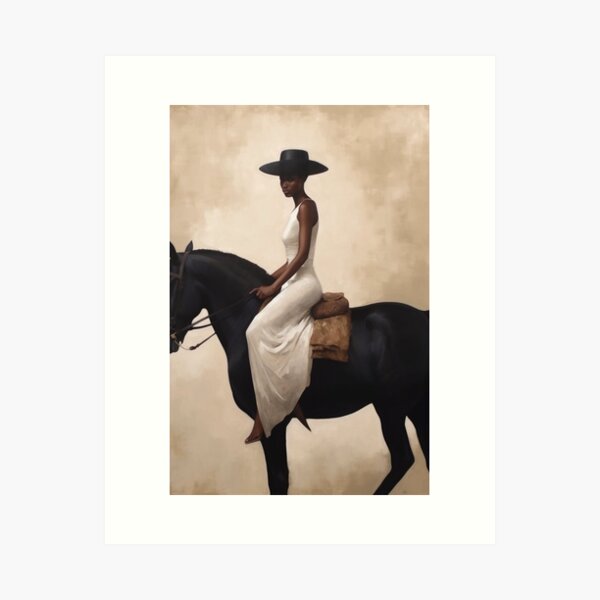 Item preview, Woman Horse Riding designed and sold by MidJourneymen.