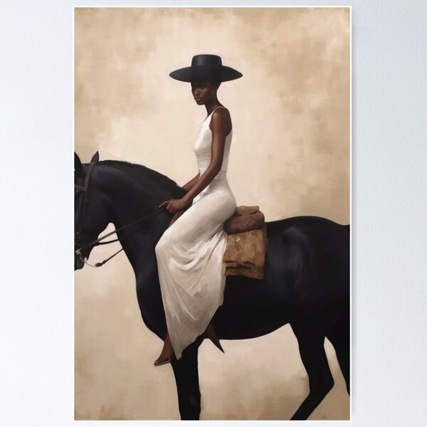 Item preview, Woman Horse Riding designed and sold by MidJourneymen.