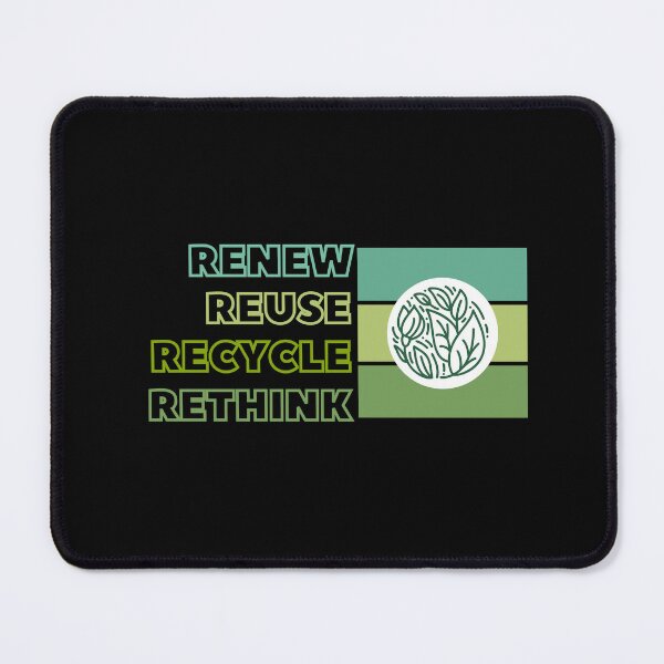 Item preview, Recycle Reuse Renew Rethink Crisis Environmental Activism designed and sold by YaSsHop ⭐️⭐️⭐️⭐️⭐️(100K).