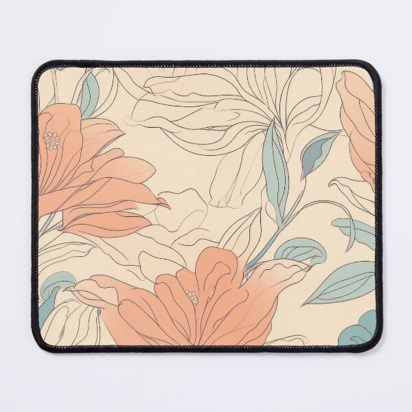 Item preview, 1970's Pastel Floral Pattern designed and sold by WildWho.
