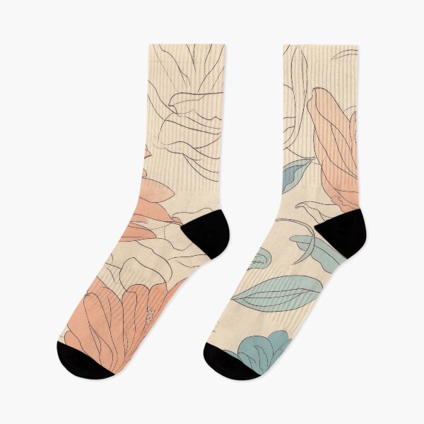 Item preview, 1970's Pastel Floral Pattern designed and sold by WildWho.