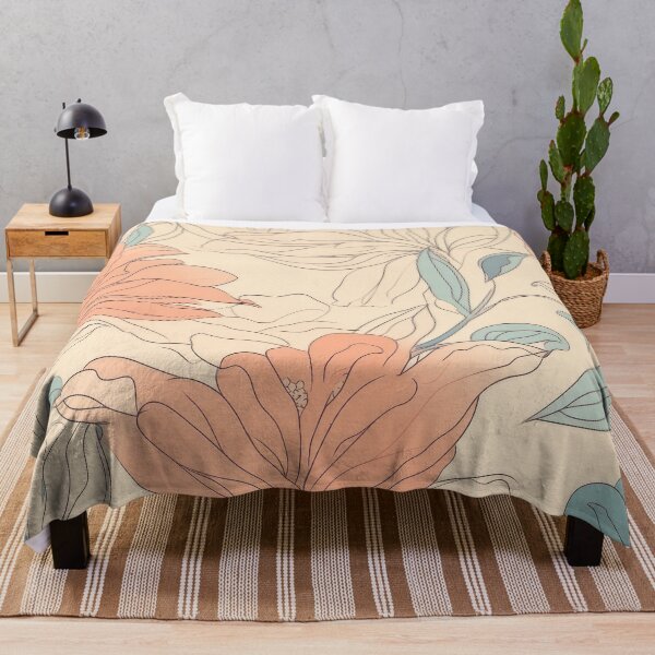 Item preview, 1970's Pastel Floral Pattern designed and sold by WildWho.