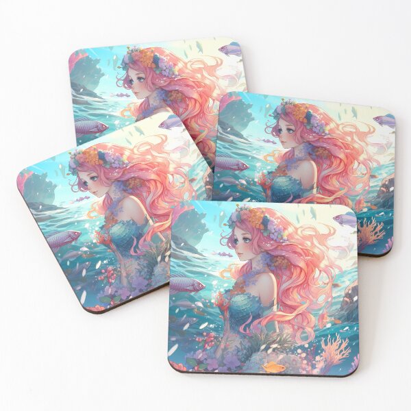 Item preview, Cute mermaid #41 designed and sold by Carmillai.