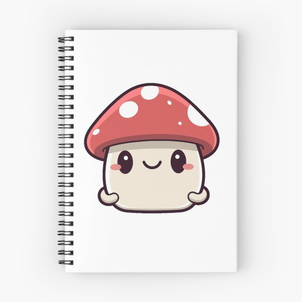 Item preview, Adorable Mushroom Cartoon with Cute Face designed and sold by jakeparco.