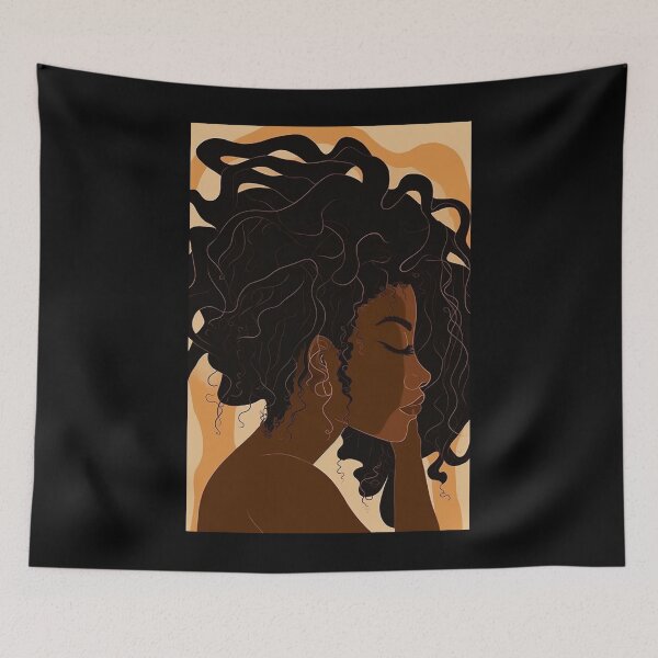 Item preview, Boho Minimalist Woman designed and sold by MidJourneymen.