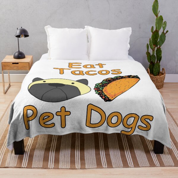Item preview, Eat Tacos Pet Dogs fuuny dogs lovers designed and sold by 1999jack.