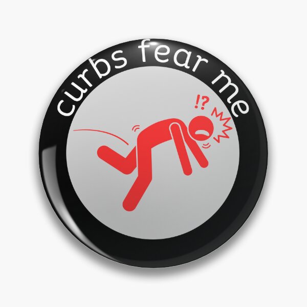 Item preview, curbs fear me - gray/red designed and sold by jechaiyells.
