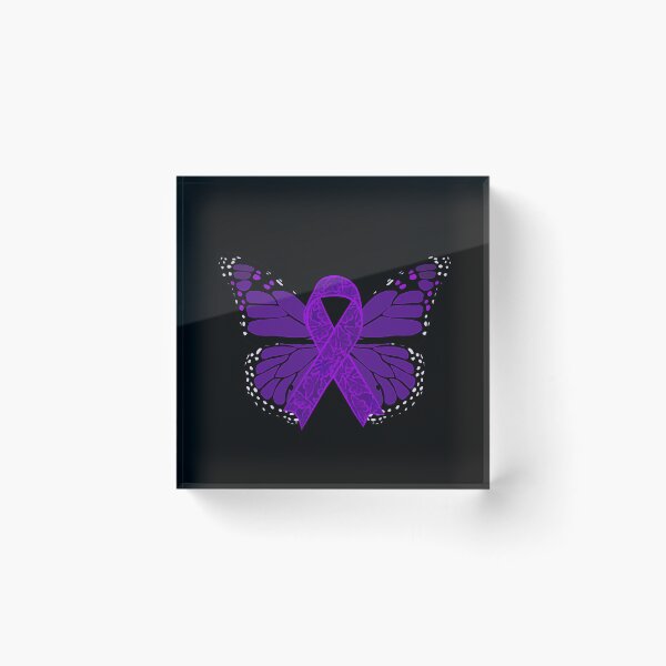 Item preview, Fibromyalgia Awareness Ribbon With Butterfly Wings (Version B1) designed and sold by DreamFruit11.