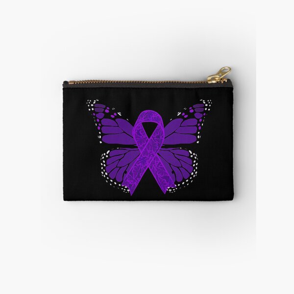 Item preview, Fibromyalgia Awareness Ribbon With Butterfly Wings (Version B1) designed and sold by DreamFruit11.