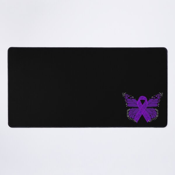 Item preview, Fibromyalgia Awareness Ribbon With Butterfly Wings (Version B1) designed and sold by DreamFruit11.
