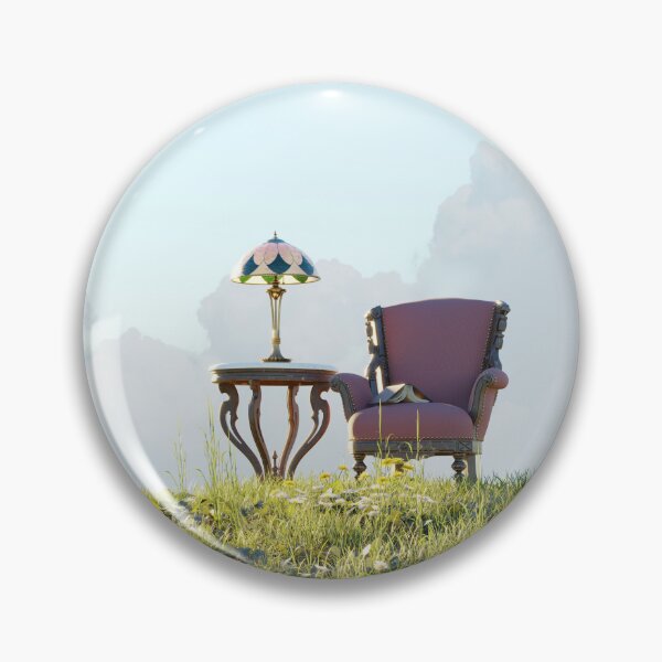 Item preview, Chair on a Hill designed and sold by ArtOfKarlB.