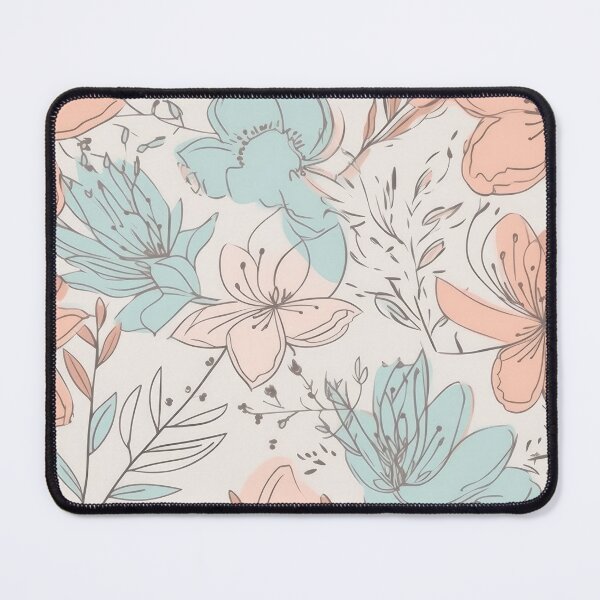 Item preview, 1970's Pastel Floral Pattern designed and sold by WildWho.