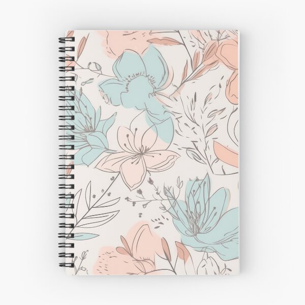 Item preview, 1970's Pastel Floral Pattern designed and sold by WildWho.