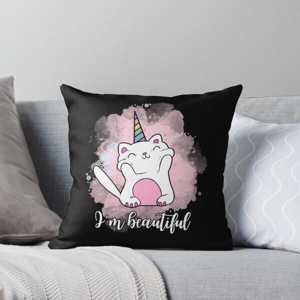 Item preview, I am Beautiful Sweet Kitty Cat Unicorn Cat Pink lover designed and sold by Erry-ewell.