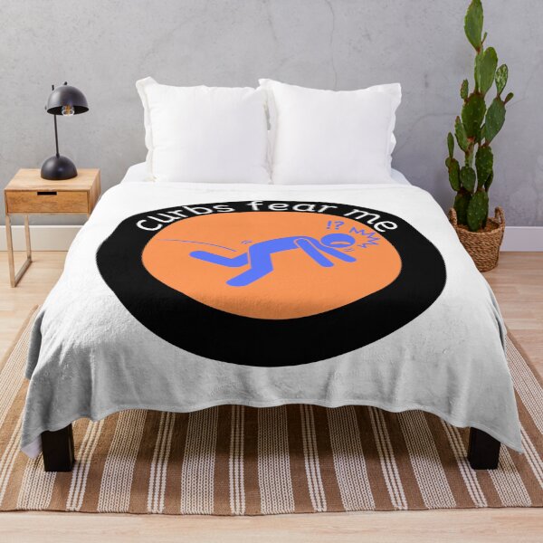 Item preview, curbs fear me - orange/blue designed and sold by jechaiyells.