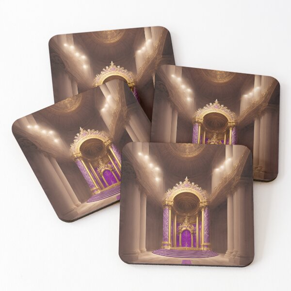 Item preview, Royal Purple and Gold Throne Chamber designed and sold by RADRussell.