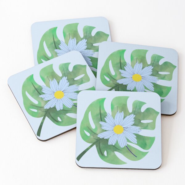 Item preview, Beautiful light and airy blue flower pattern  designed and sold by kathtrumpet.