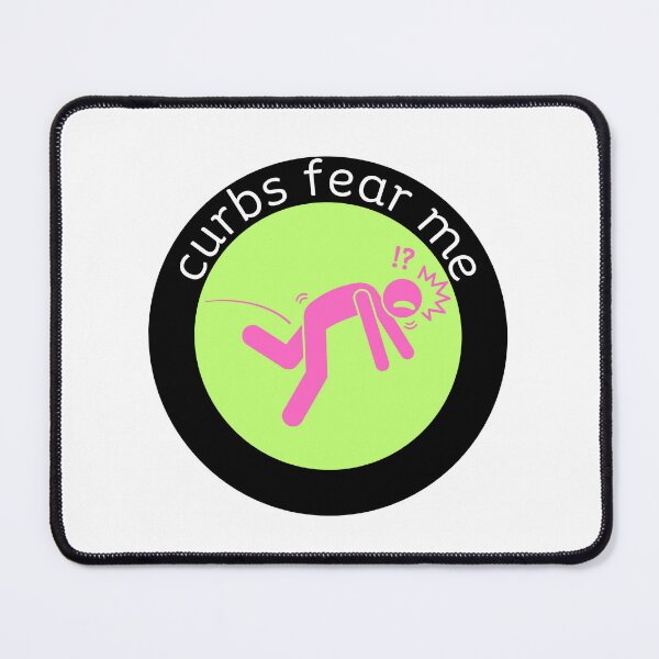 Item preview, curbs fear me - green/pink designed and sold by jechaiyells.