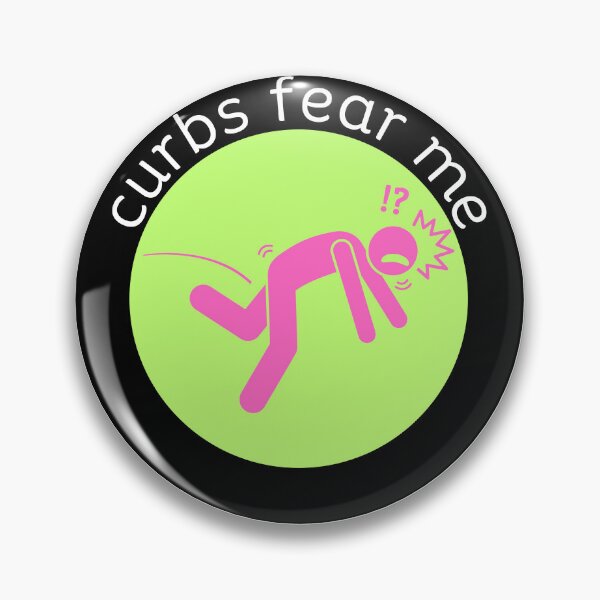 Item preview, curbs fear me - green/pink designed and sold by jechaiyells.