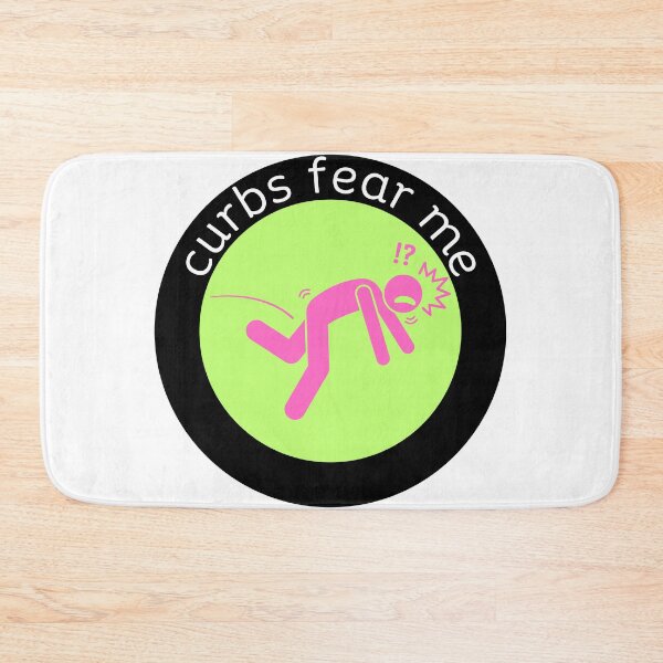 Item preview, curbs fear me - green/pink designed and sold by jechaiyells.