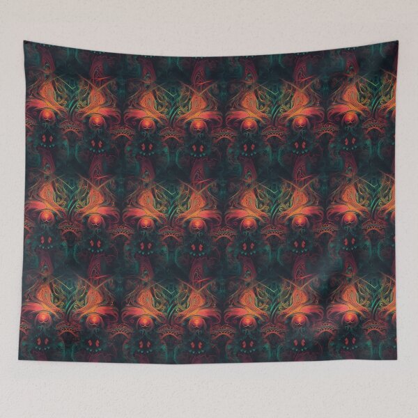 Item preview, Emerald Vortex: Fractal Sacred Geometry designed and sold by FungiHaven.