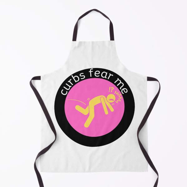 Item preview, curbs fear me - pink/yellow designed and sold by jechaiyells.