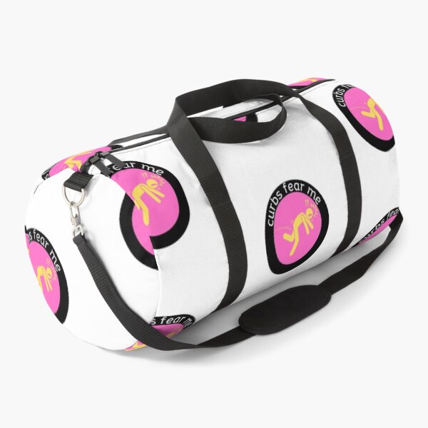 Item preview, curbs fear me - pink/yellow designed and sold by jechaiyells.