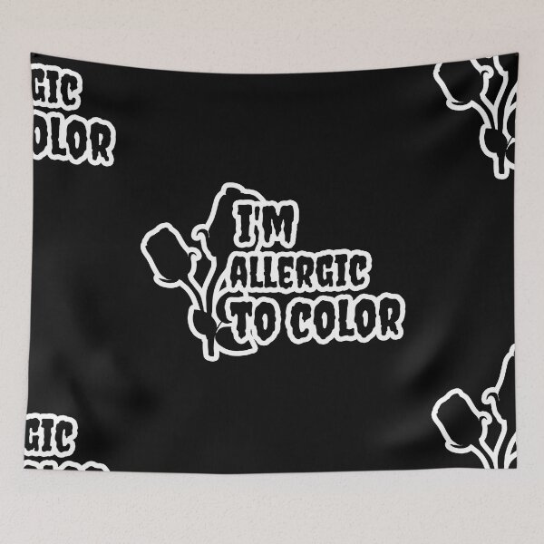 Item preview, i'm allergic to color wednesday designed and sold by aliceoutline.