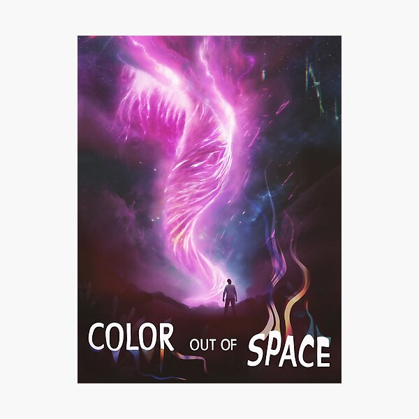 Color Out Of Space - Movie Poster Photographic Print