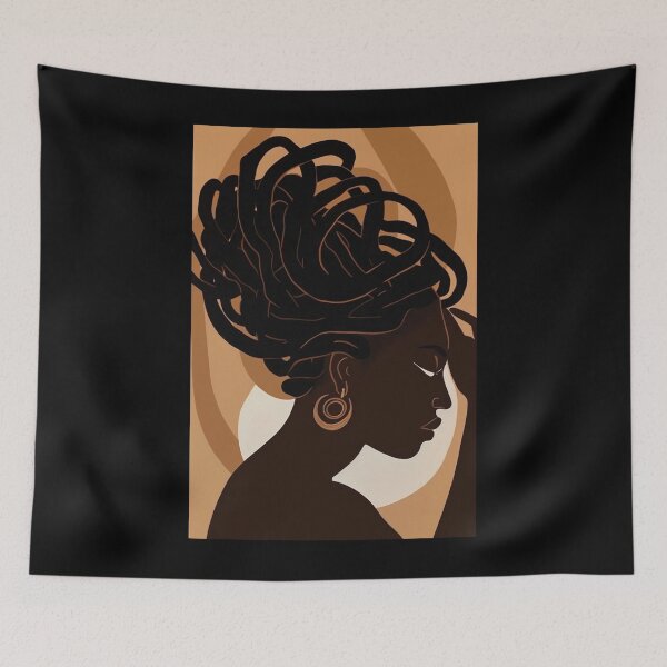 Item preview, Boho Minimalist Woman designed and sold by MidJourneymen.