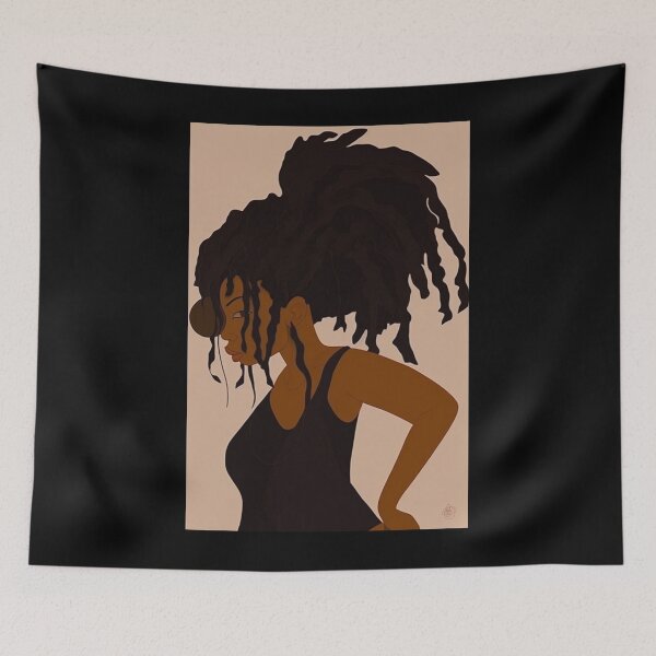 Item preview, Boho Minimalist Woman designed and sold by MidJourneymen.