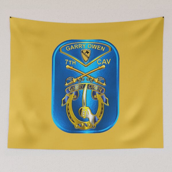 Item preview, 7th Cavalry Garry Owen designed and sold by SoldierAlways.